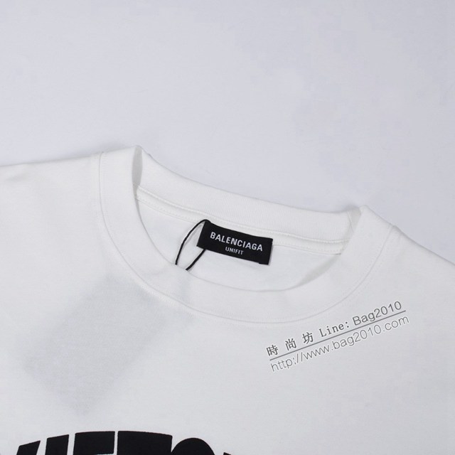 Balenciaga專櫃巴黎世家2023FW新款印花T恤 男女同款 tzy3102